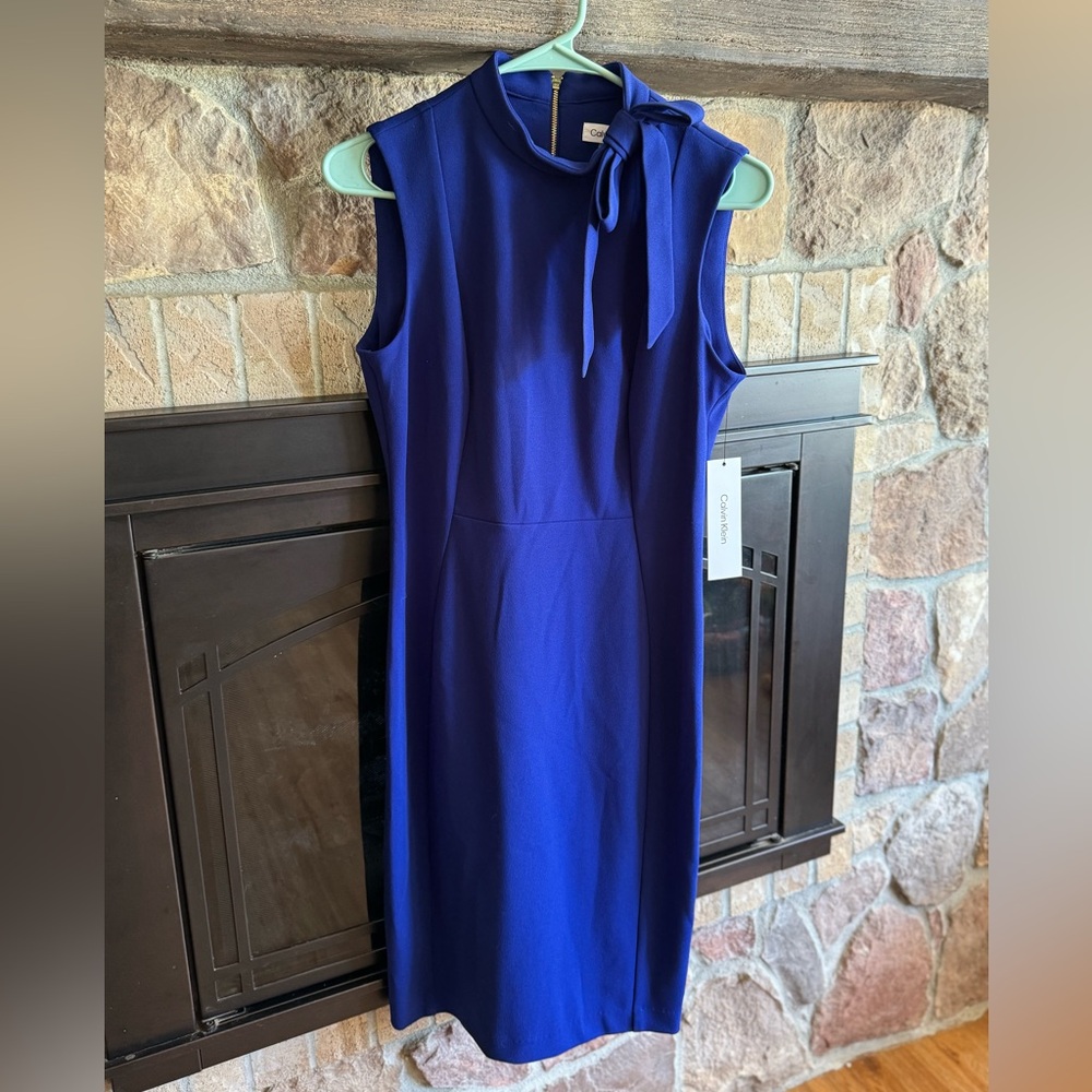 NWT: Calvin Klein  Royal Blue dress